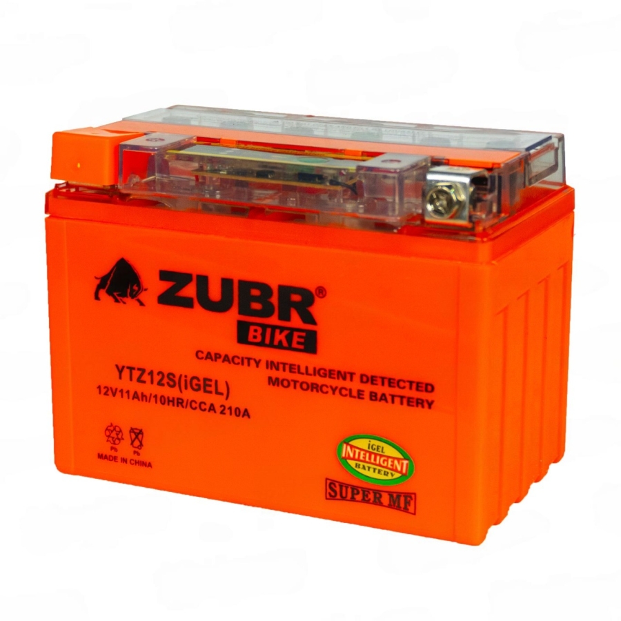 Аккумуляторная батарея ZUBR YTZ12S (iGel) 11 Ah